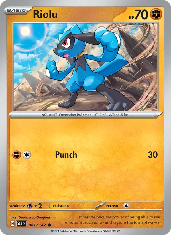 Riolu, Stellar Crown 081
