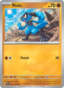 Riolu, Stellar Crown 081