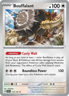 Bouffalant, Stellar Crown 119