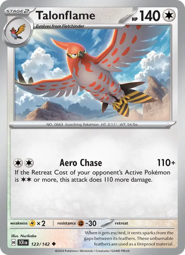 Talonflame, Stellar Crown 123