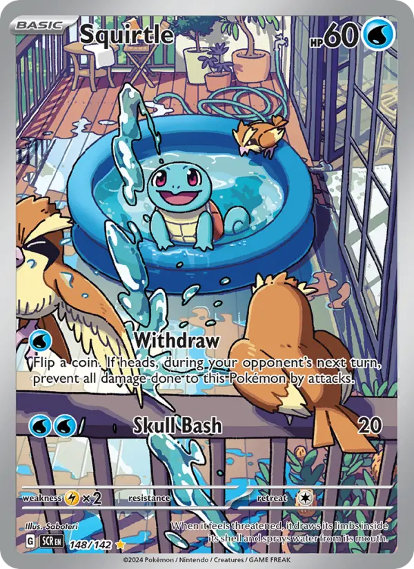 Squirtle, Stellar Crown 148