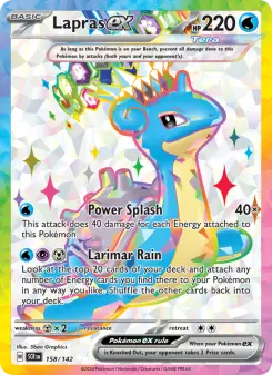 Lapras ex, Stellar Crown 158