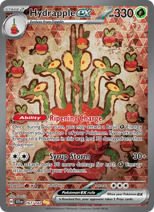 Hydrapple ex, Stellar Crown 167