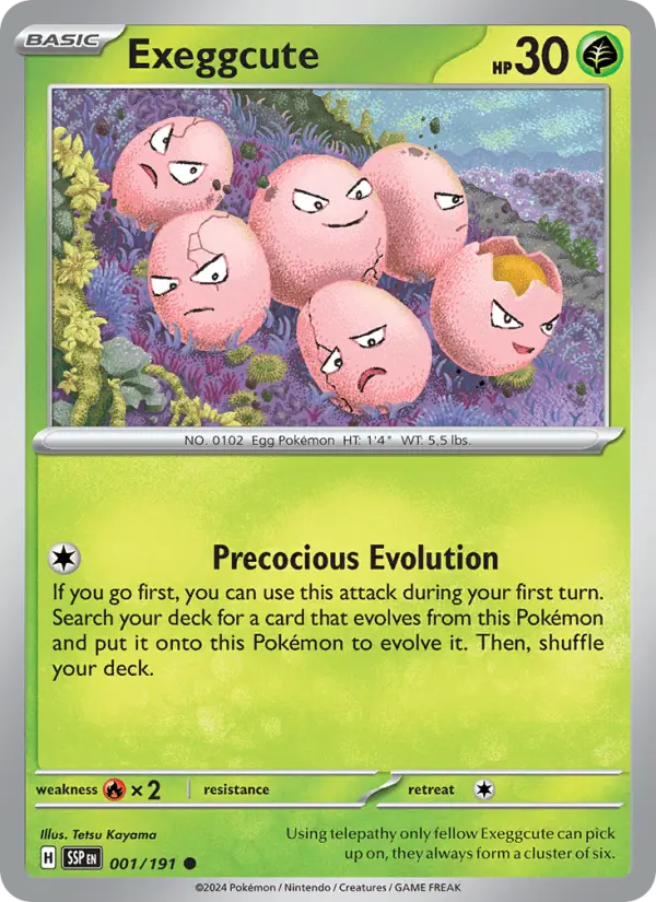 Exeggcute, Surging Sparks 001