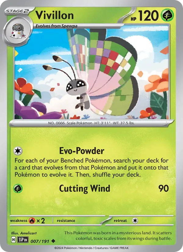 Vivillon, Surging Sparks 007
