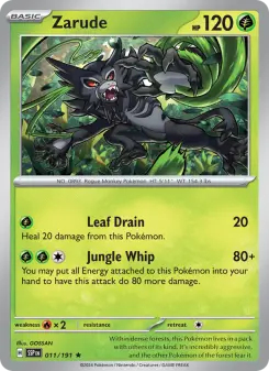 Zarude, Surging Sparks 011