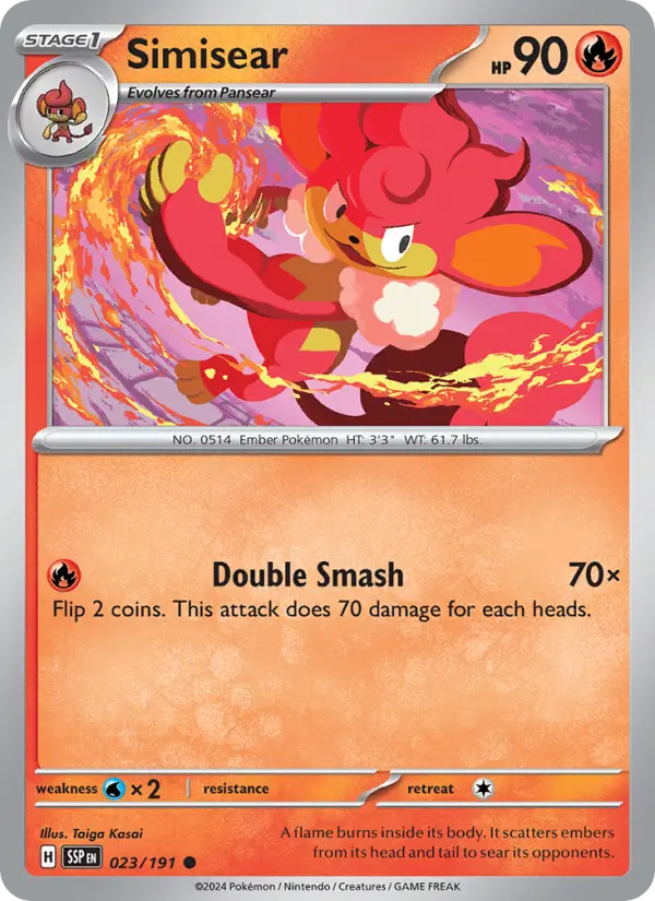 Simisear, Surging Sparks 023