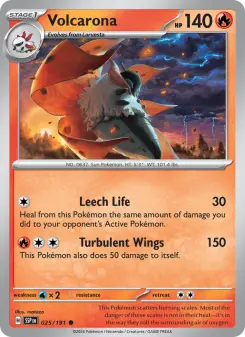 Volcarona, Surging Sparks 025