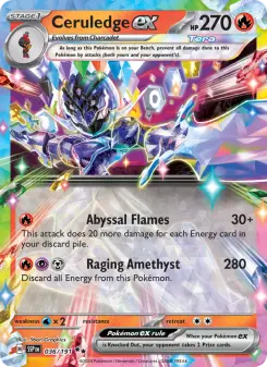 Ceruledge ex, Surging Sparks 036