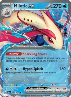 Milotic ex, Surging Sparks 042
