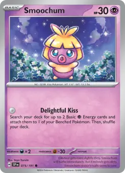 Smoochum, Surging Sparks 075