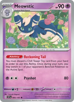 Meowstic, Surging Sparks 085