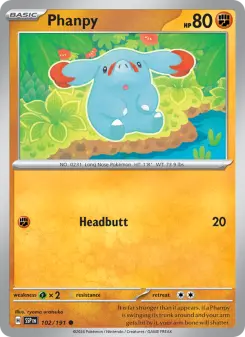 Phanpy, Surging Sparks 102