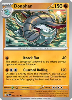 Donphan, Surging Sparks 103