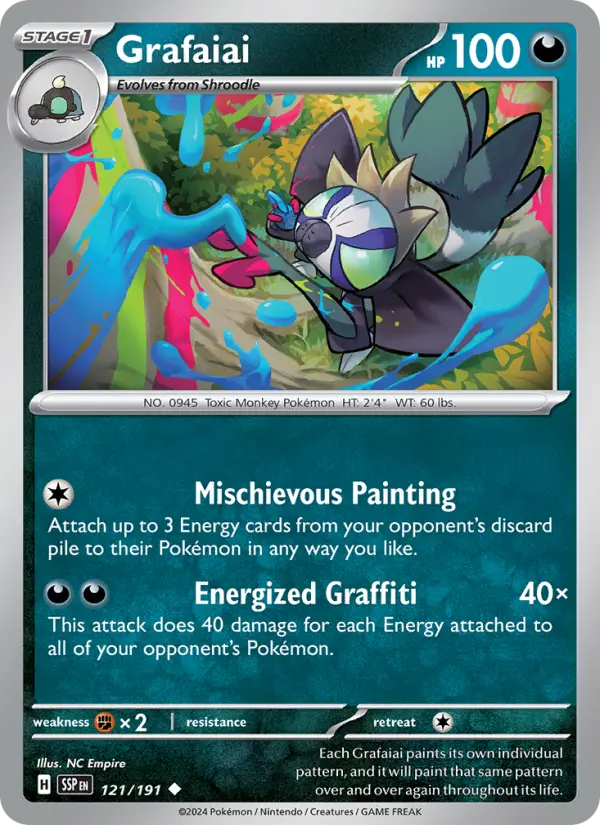 Grafaiai, Surging Sparks 121