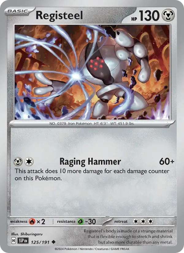 Registeel, Surging Sparks 125