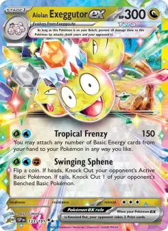 Alolan Exeggutor ex, Surging Sparks 133