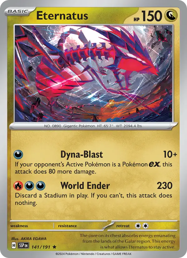 Eternatus, Surging Sparks 141