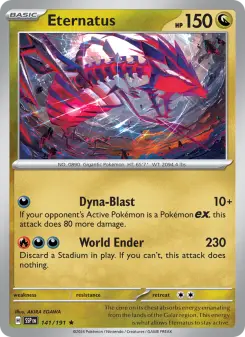 Eternatus, Surging Sparks 141