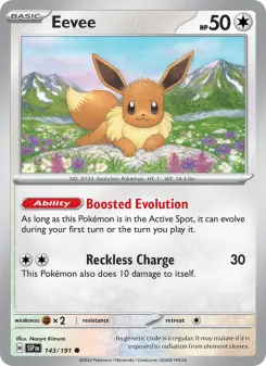 Eevee, Surging Sparks 143