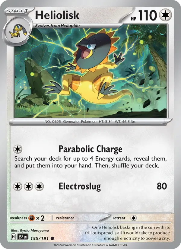 Heliolisk, Surging Sparks 155
