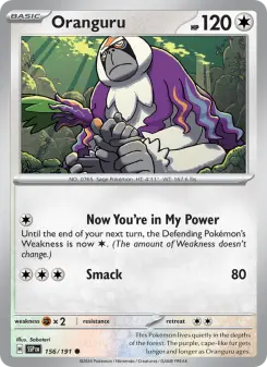 Oranguru, Surging Sparks 156