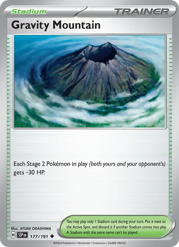 Gravity Mountain, Surging Sparks 177