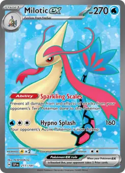 Milotic ex, Surging Sparks 217