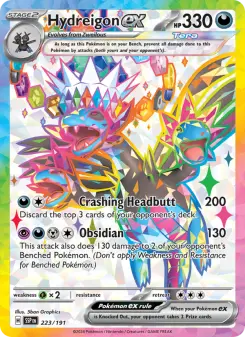 Hydreigon ex, Surging Sparks 223