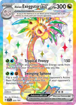 Alolan Exeggutor ex, Surging Sparks 225