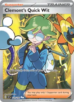 Clemont's Quick Wit, Surging Sparks 229