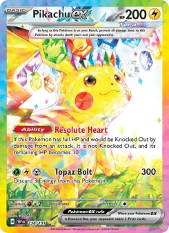 Pikachu ex, Surging Sparks 238