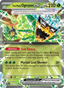 Teal Mask Ogerpon ex, Prismatic Evolutions 012