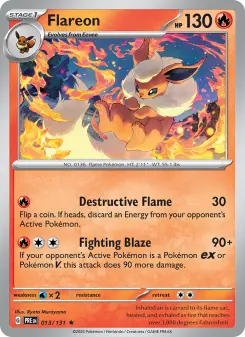 Flareon, Prismatic Evolutions 013