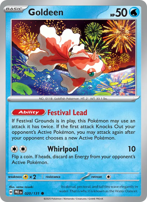 Goldeen, Prismatic Evolutions 020