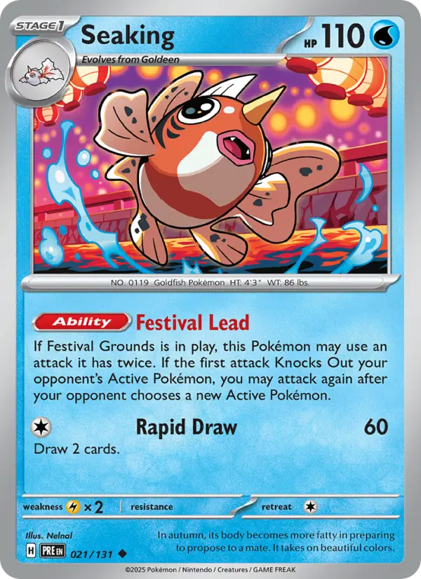 Seaking, Prismatic Evolutions 021