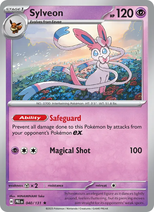 Sylveon, Prismatic Evolutions 040