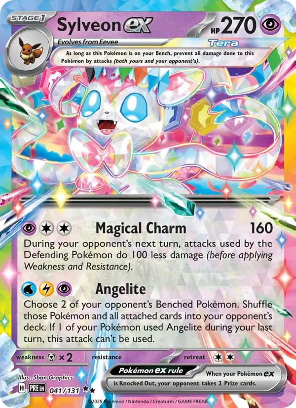 Sylveon ex, Prismatic Evolutions 041