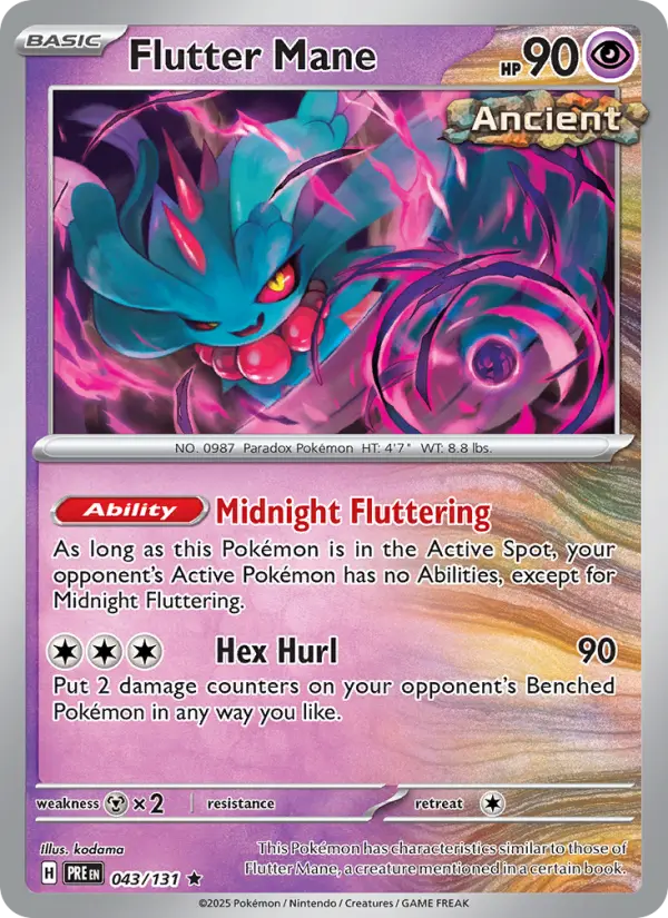 Flutter Mane, Prismatic Evolutions 043