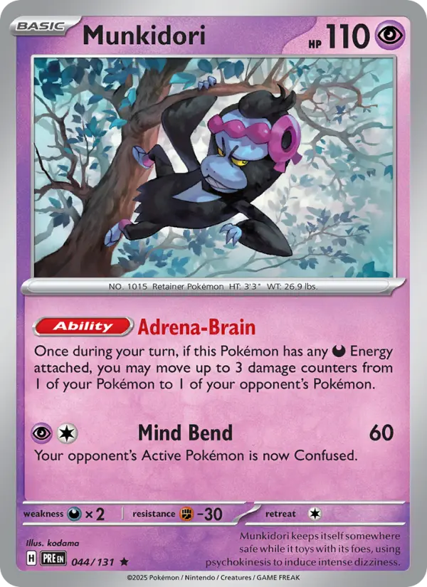 Munkidori, Prismatic Evolutions 044