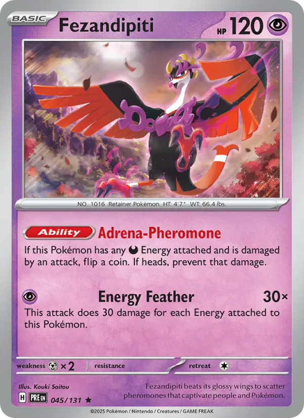 Fezandipiti, Prismatic Evolutions 045