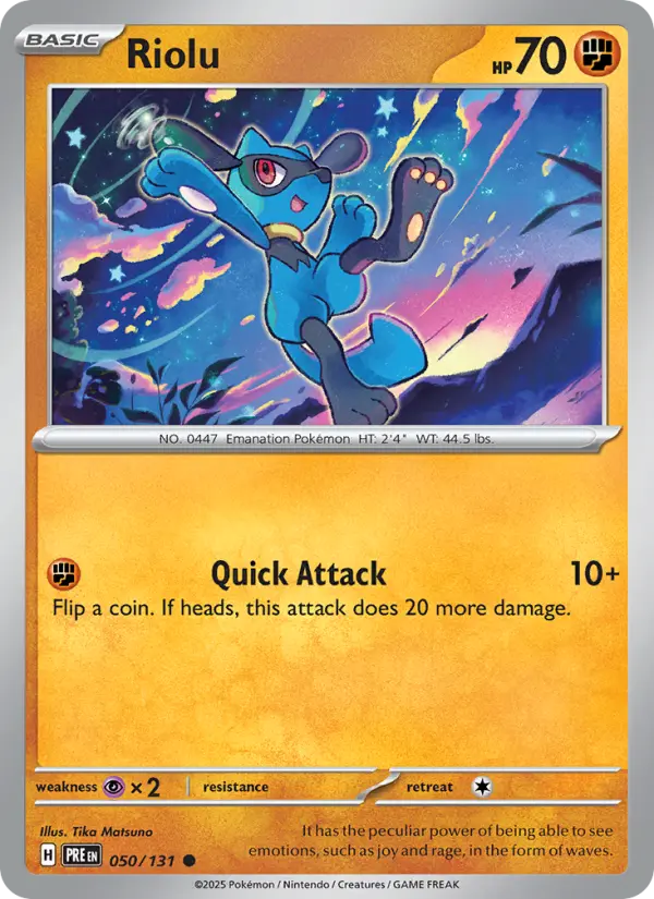 Riolu, Prismatic Evolutions 050