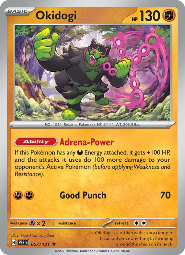 Okidogi, Prismatic Evolutions 057