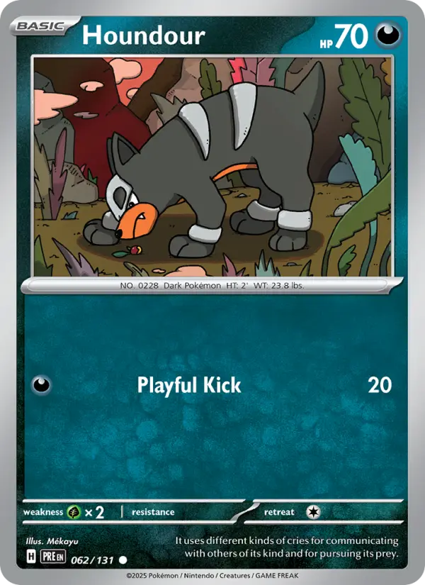 Houndour, Prismatic Evolutions 062