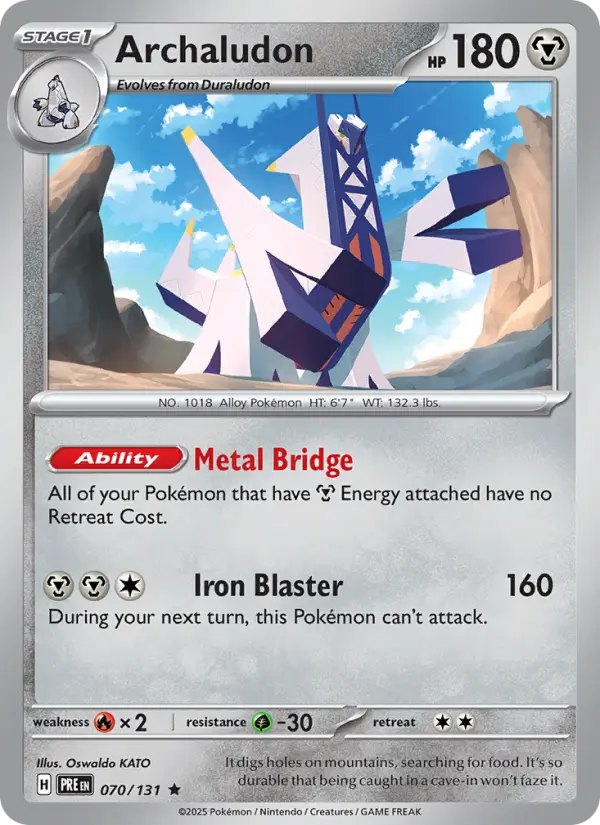 Archaludon, Prismatic Evolutions 070