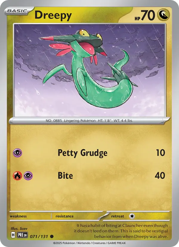 Dreepy, Prismatic Evolutions 071