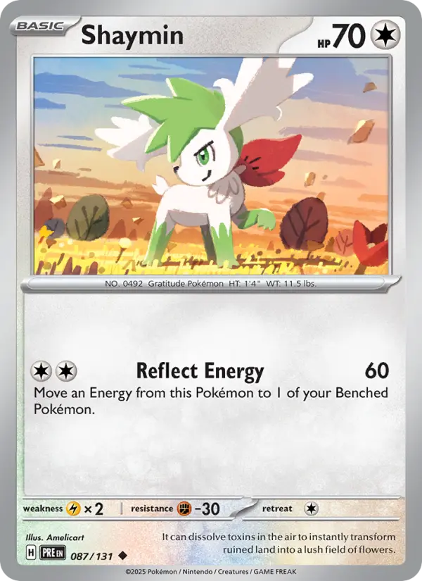 Shaymin, Prismatic Evolutions 087