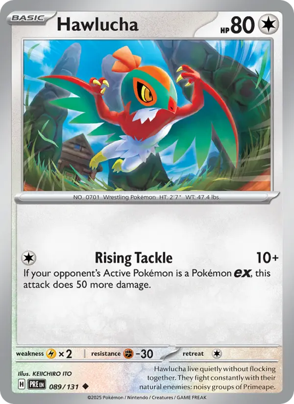 Hawlucha, Prismatic Evolutions 089