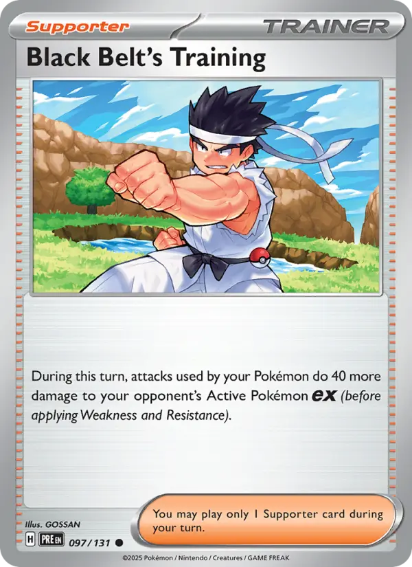 Black Belt's Training, Prismatic Evolutions 097