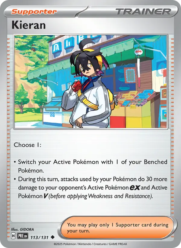 Kieran, Prismatic Evolutions 113
